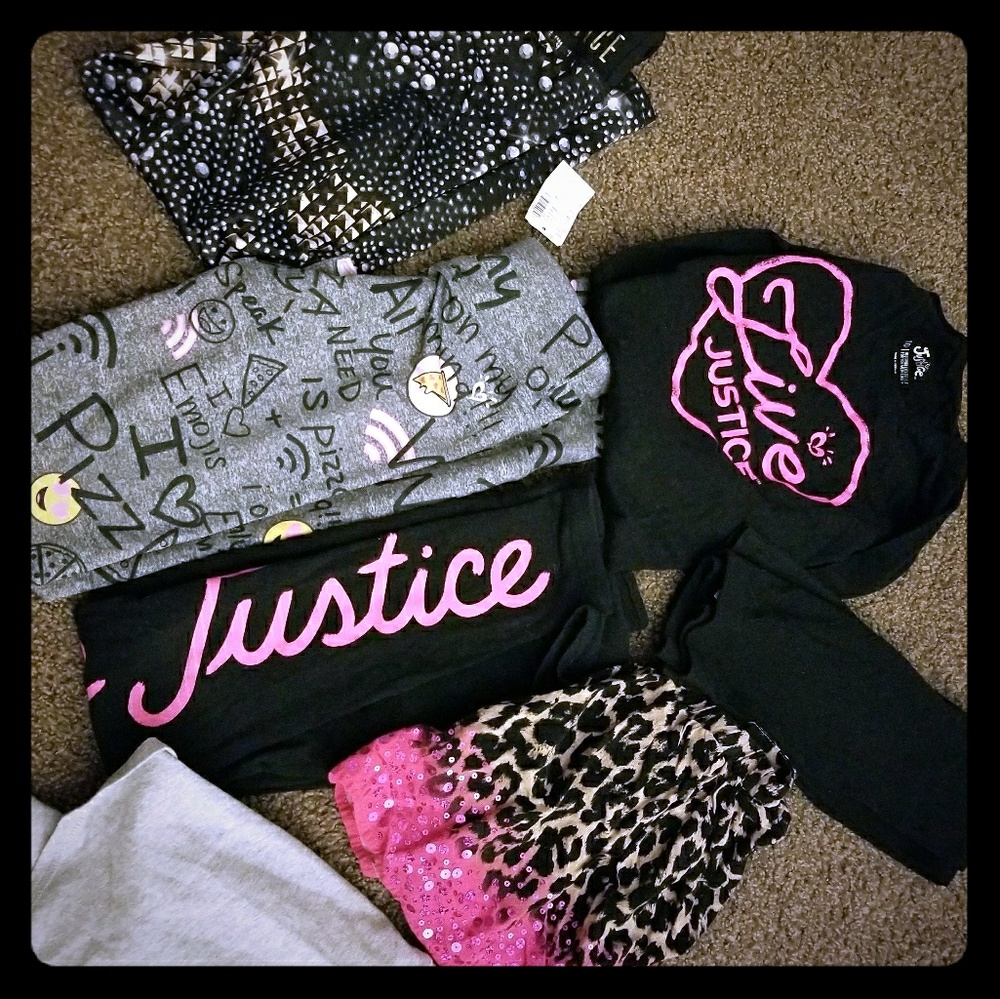 Girls new Justice bundle